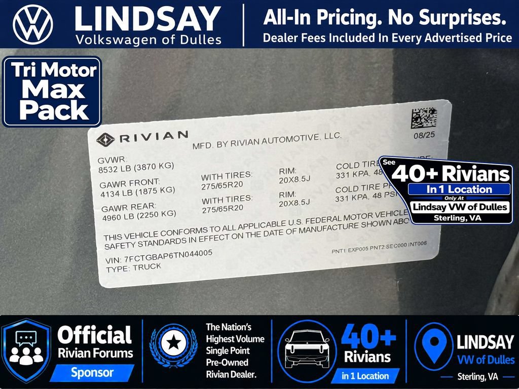 Used 2026 Rivian R1T Premium AWD/4WD image 31