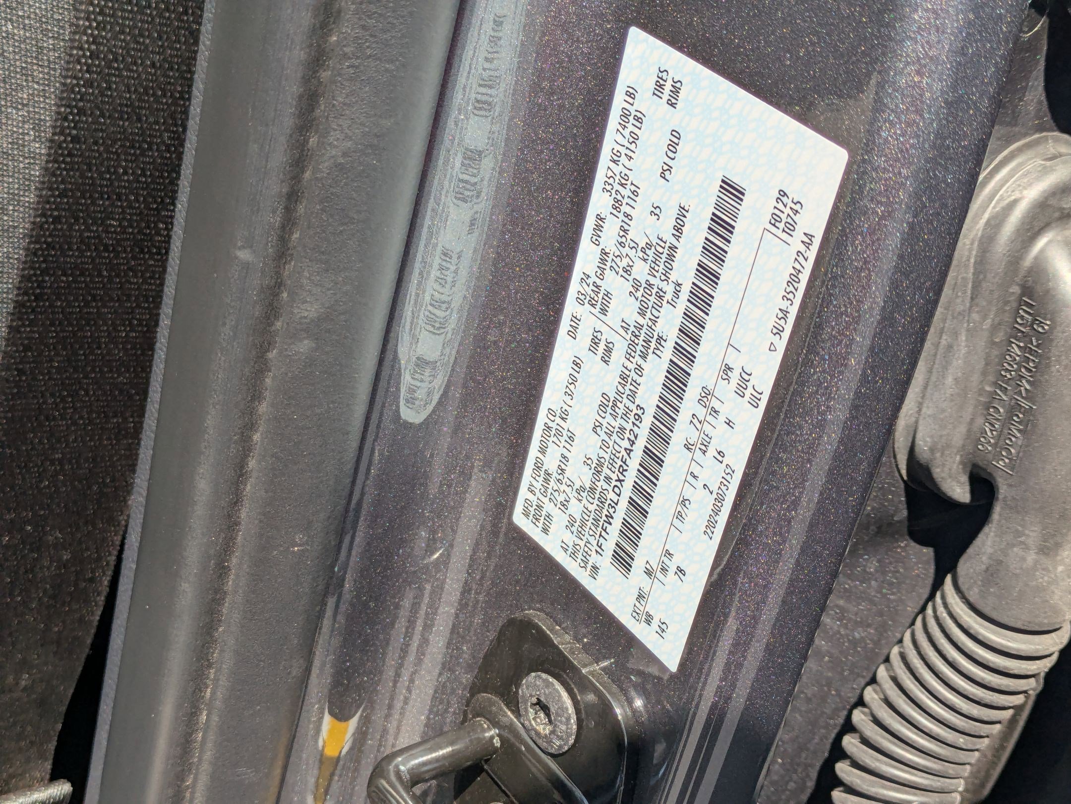 Used 2024 Ford F150 XLT w/ Mobile Office Package image 42