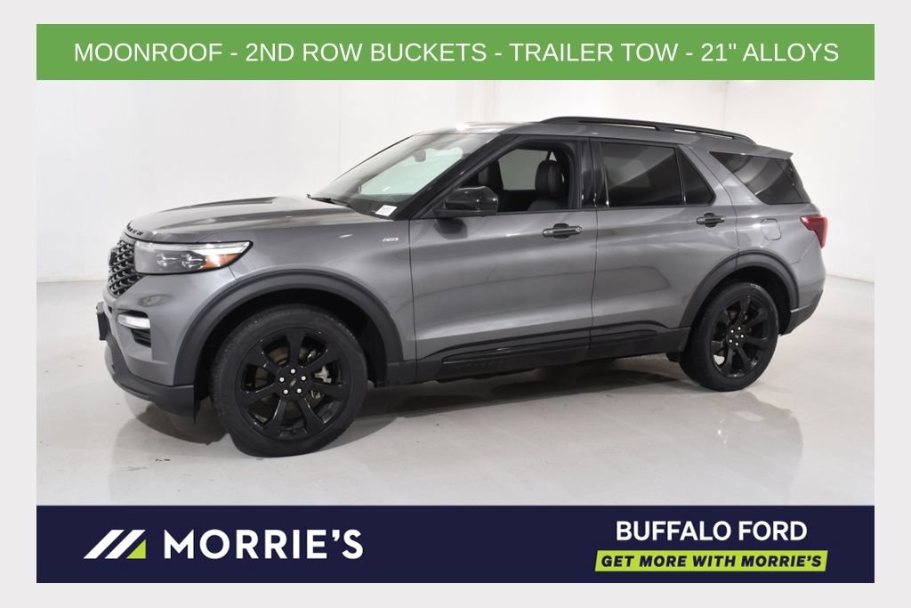 Used 2023 Ford Explorer ST-Line w/ Class IV Trailer Tow Package AWD/4WD video 1