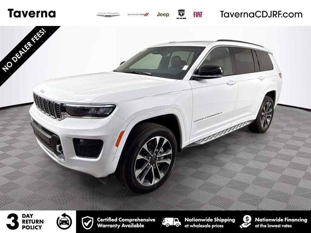Used 2025 Jeep Grand Cherokee L Overland w/ Rear Seat Video Group I AWD/4WD image 1