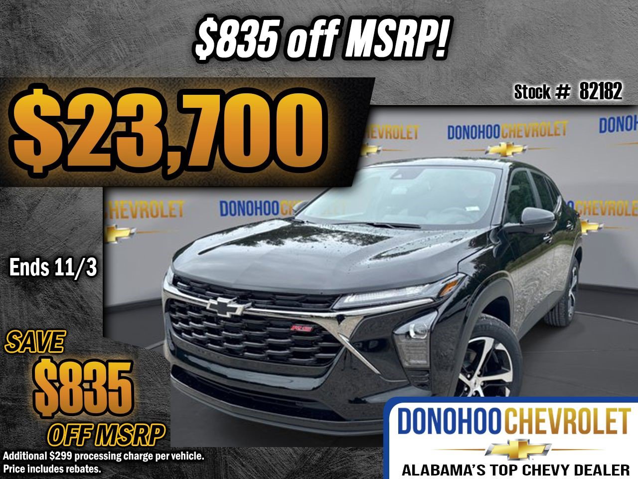 New 2026 Chevrolet Trax RS