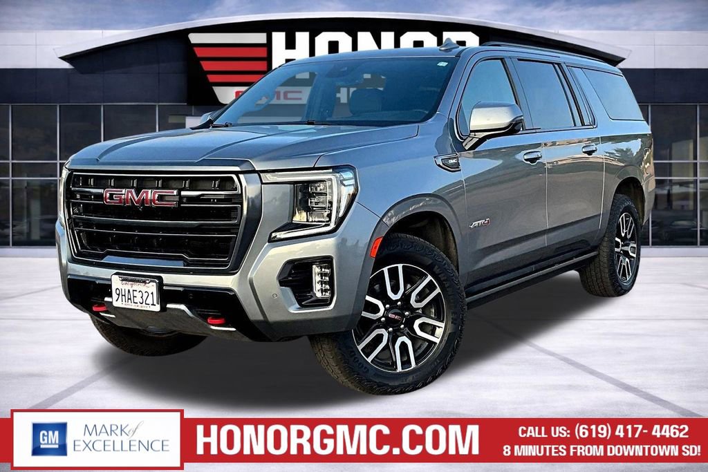 Used 2023 GMC Yukon XL AT4 w/ Technology Package image 3