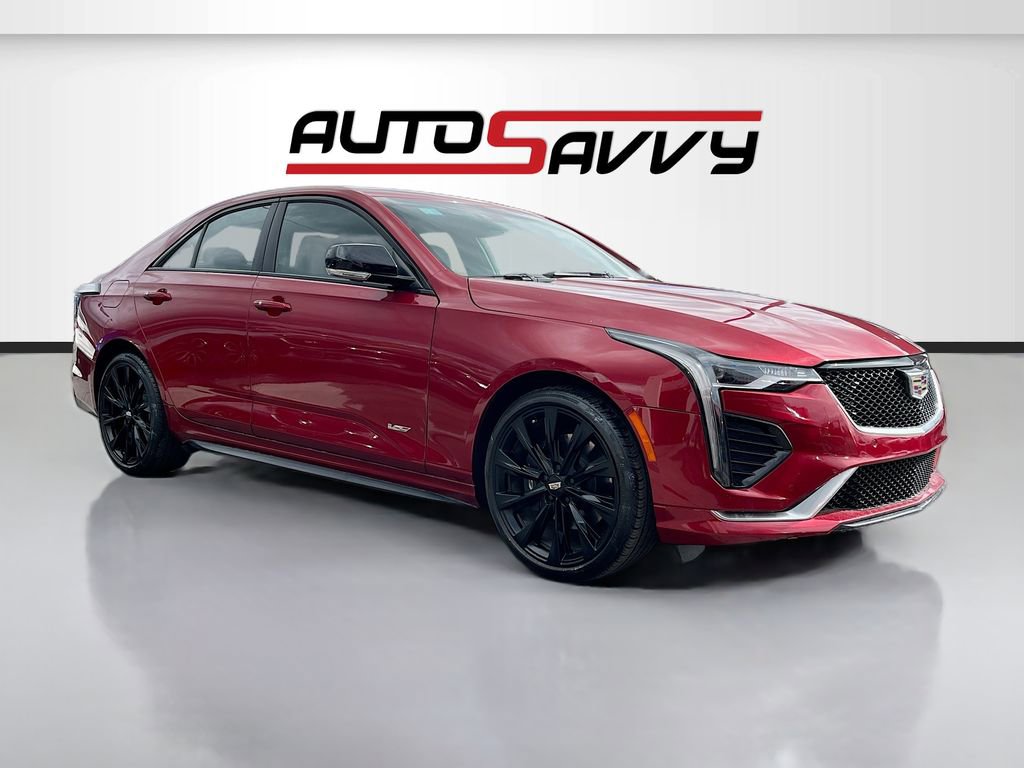 Used 2022 Cadillac CT4 V w/ Navigation Package image 1