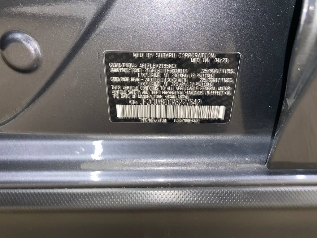 Certified 2024 Subaru Crosstrek 2.0i AWD/4WD image 28