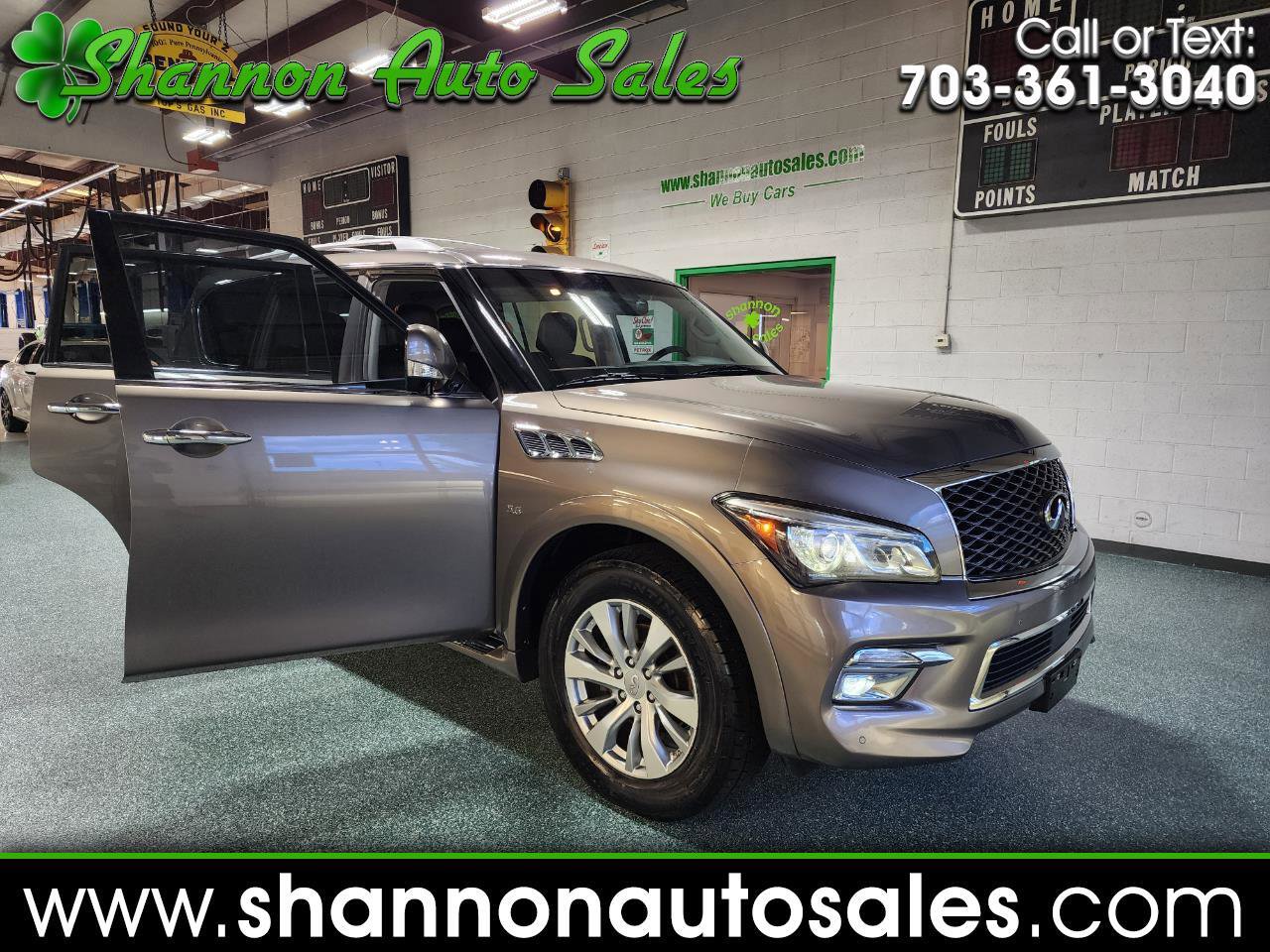 Used 2016 INFINITI QX80 4WD w/ Driver's Assistance Package