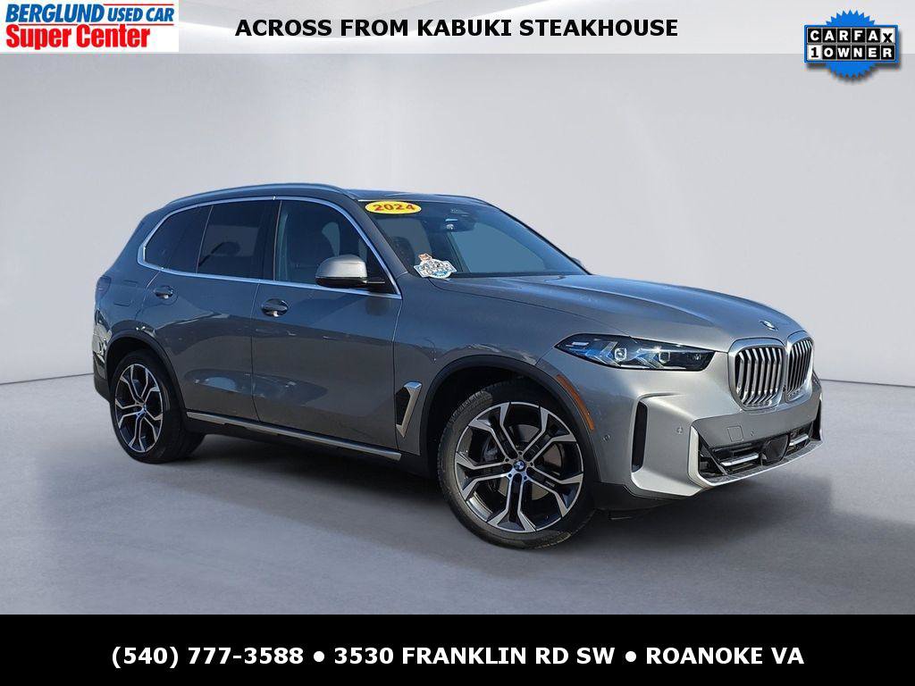 Used 2024 BMW X5 xDrive40i w/ Premium Package AWD/4WD image 1