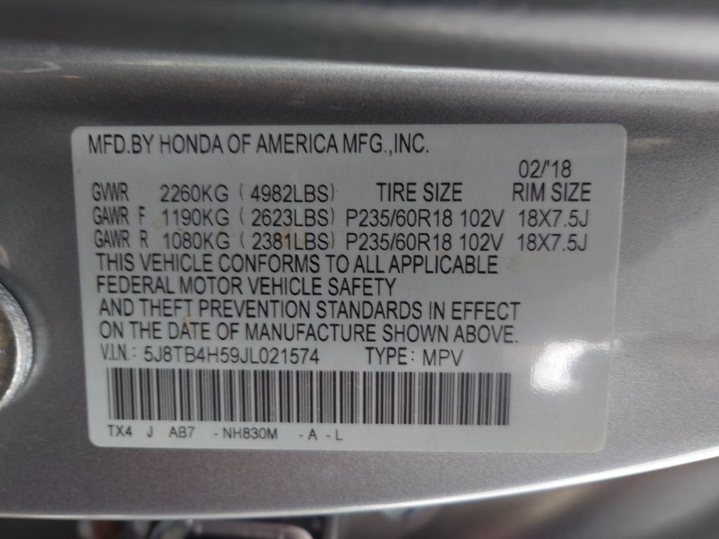 Used 2018 Acura RDX AWD w/ Technology Package image 32