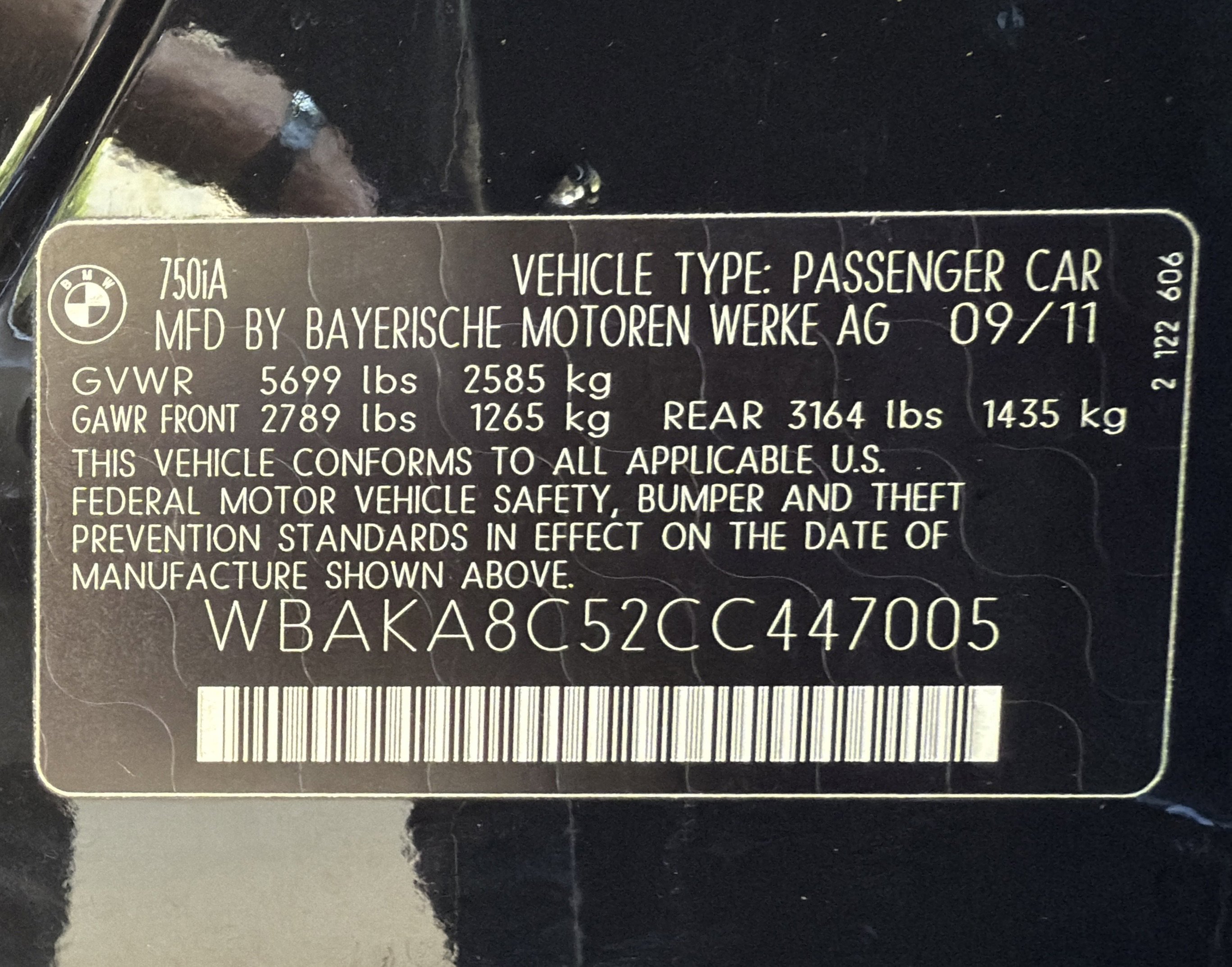Used 2012 BMW ALPINA B7 image 31