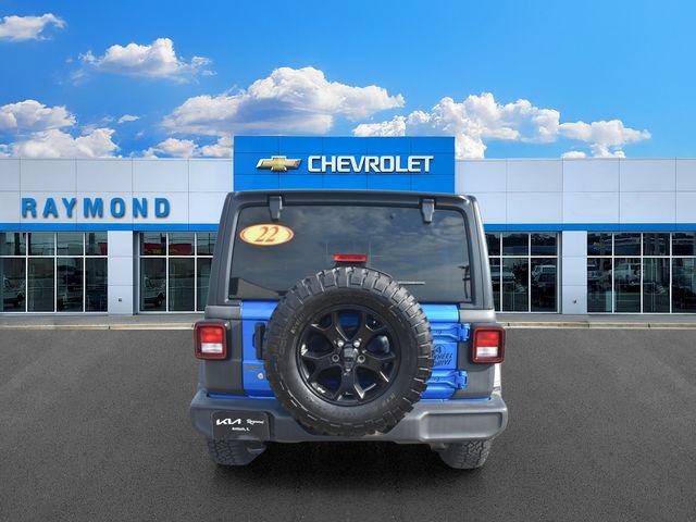 Used 2022 Jeep Wrangler Unlimited Sport AWD/4WD image 4