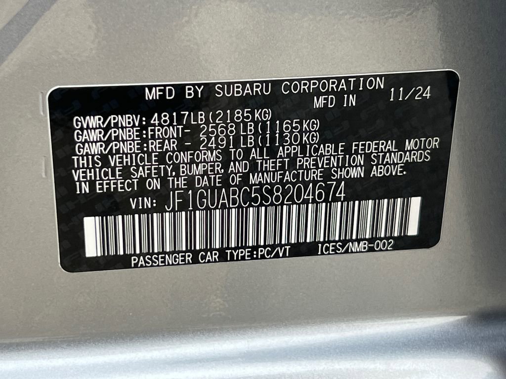 Certified 2025 Subaru Impreza 2.0i image 31