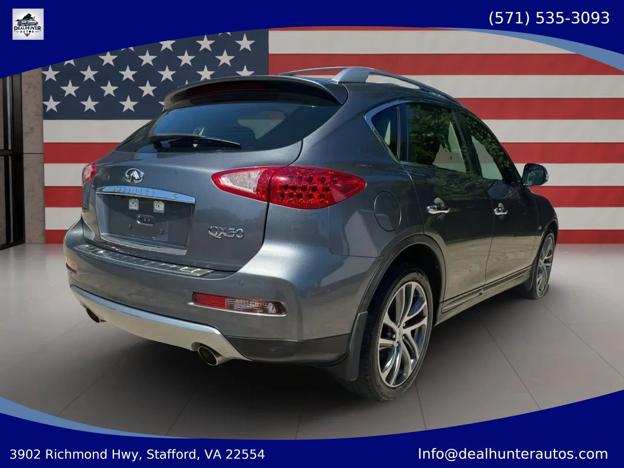 Used 2017 INFINITI QX50 AWD w/ Deluxe Touring Package image 6