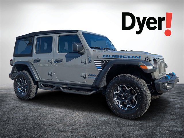 Used 2023 Jeep Wrangler Unlimited Rubicon 4xe w/ Steel Bumper Group