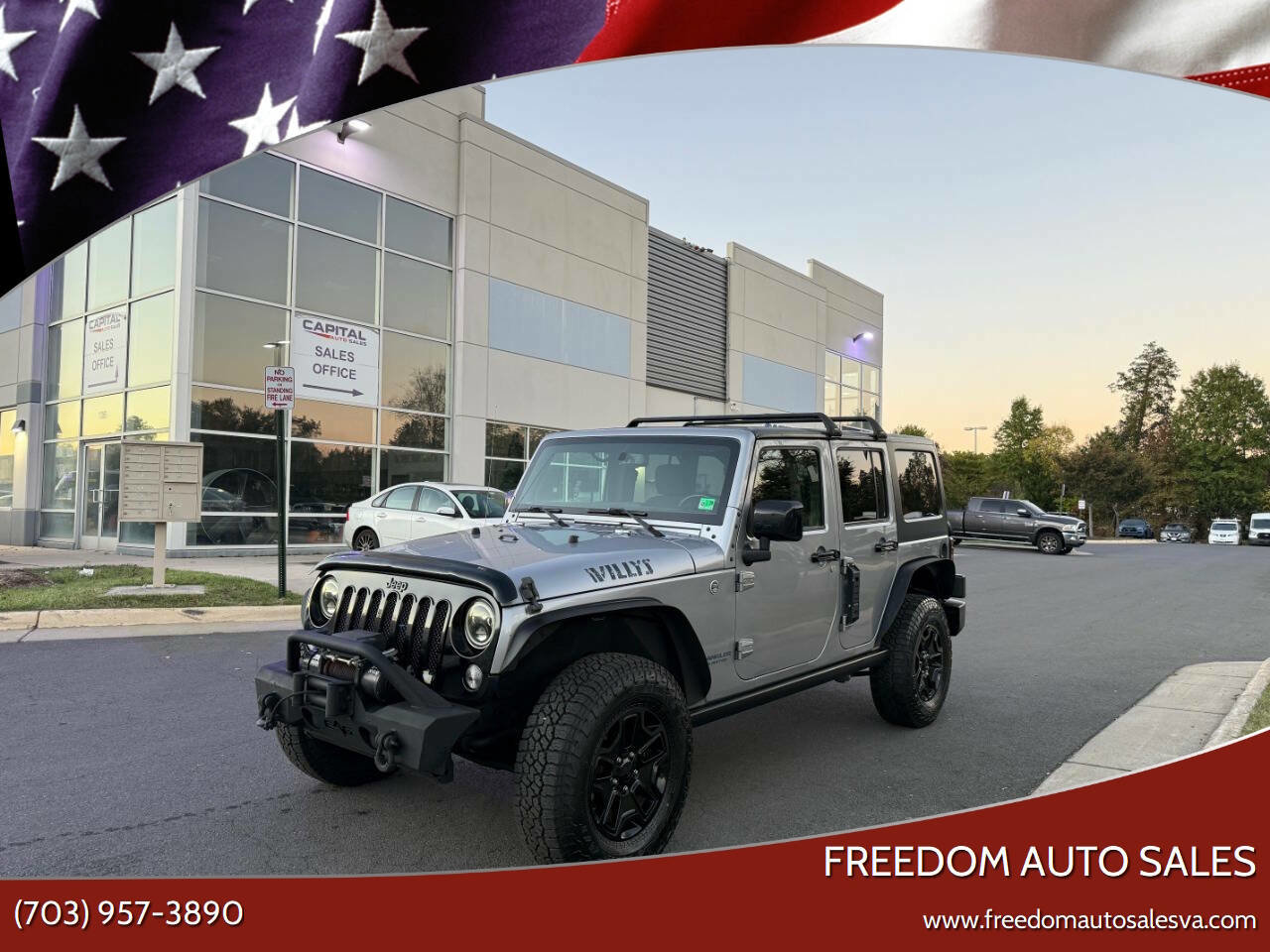 Used 2016 Jeep Wrangler Unlimited Sport image 1