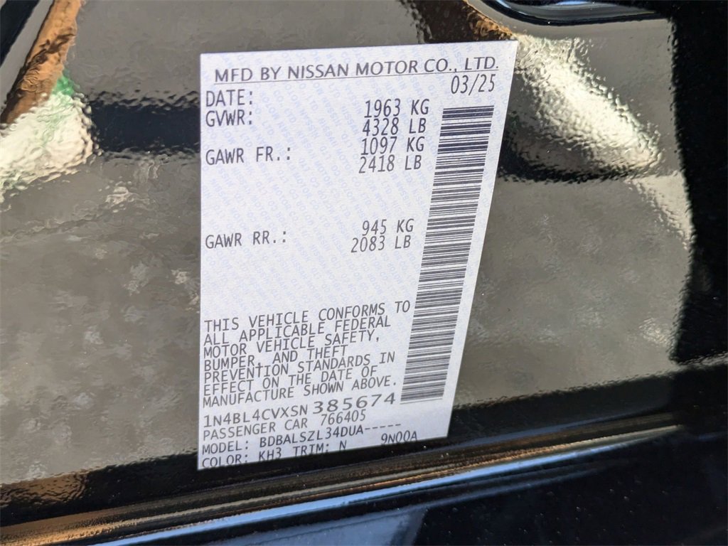 Used 2025 Nissan Altima 2.5 SR image 35