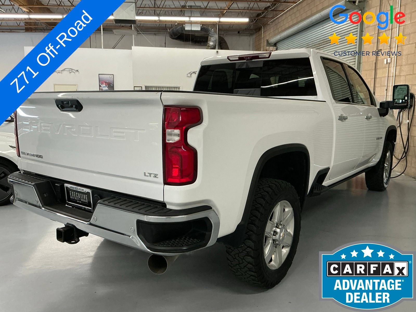 Used 2022 Chevrolet Silverado 2500 LTZ w/ LTZ Premium Package AWD/4WD image 3