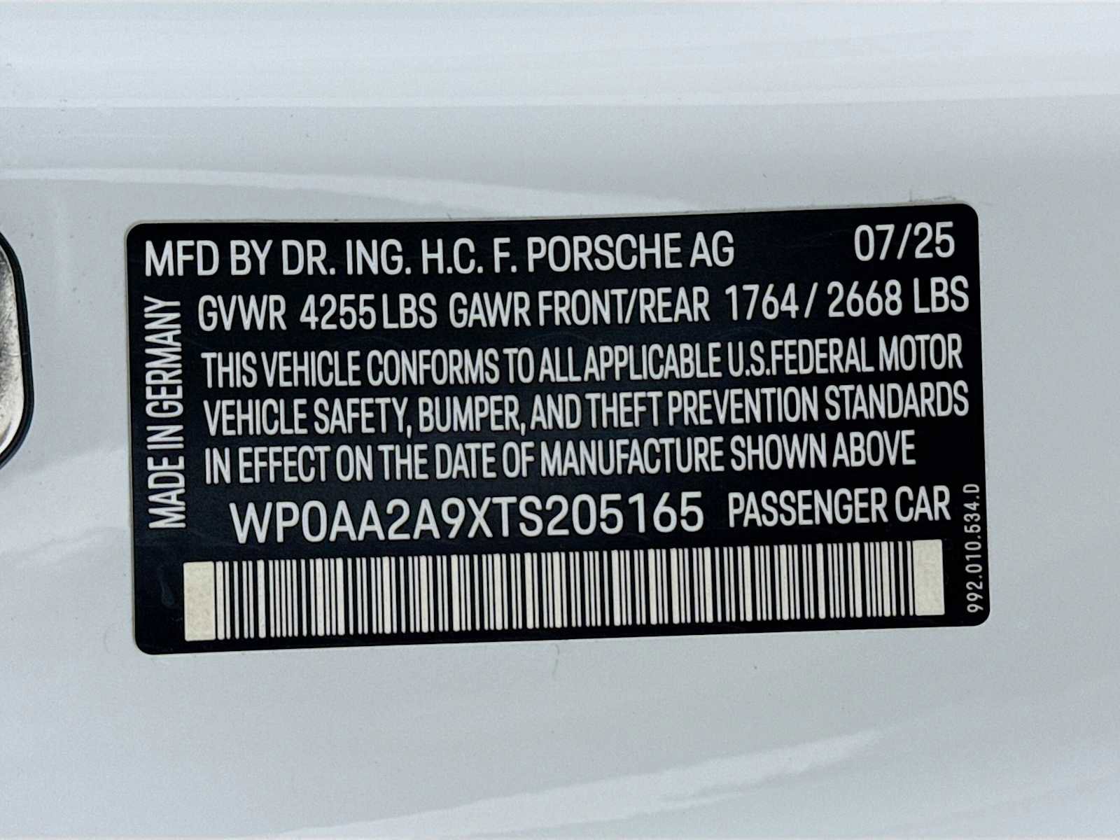 New 2026 Porsche 911 Carrera T image 32