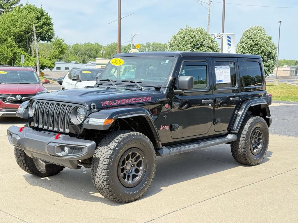 Used 2023 Jeep Wrangler Unlimited Rubicon w/ Xtreme 35 Tire Package AWD/4WD image 2