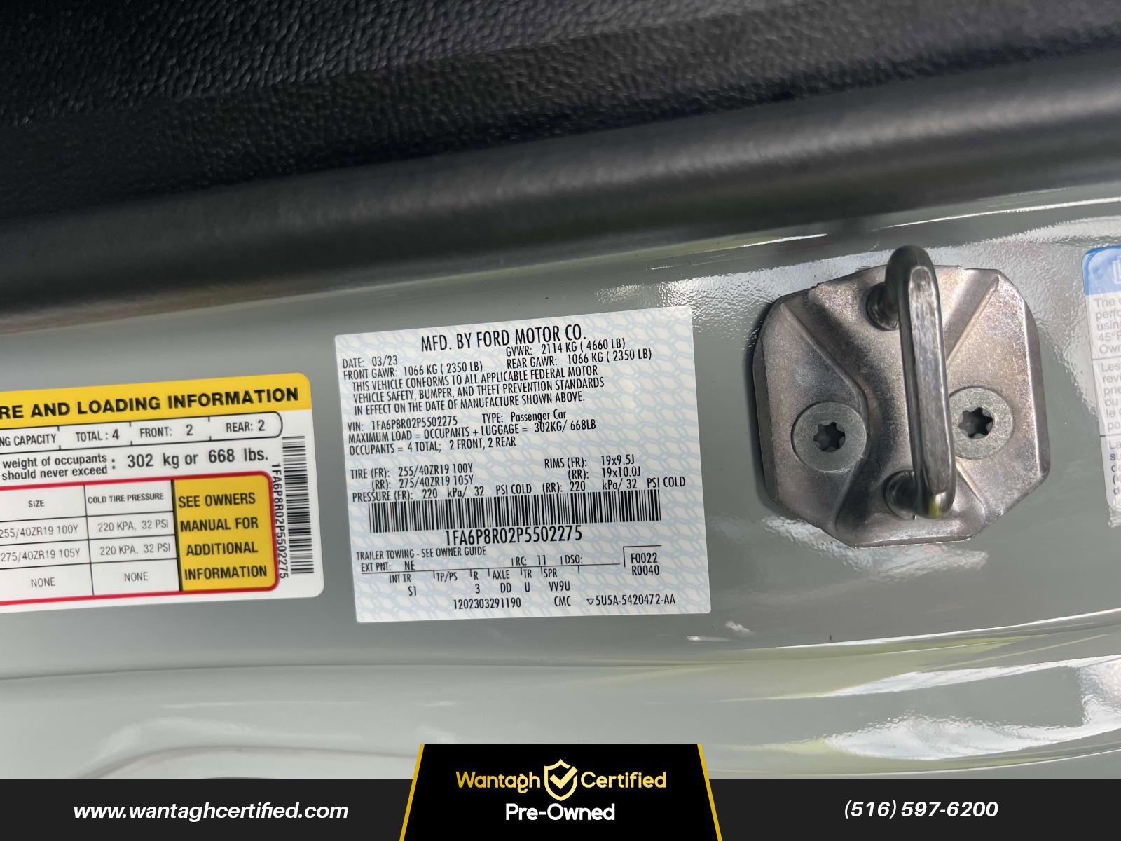 Used 2023 Ford Mustang Mach 1 w/ Equipment Group 700A image 12