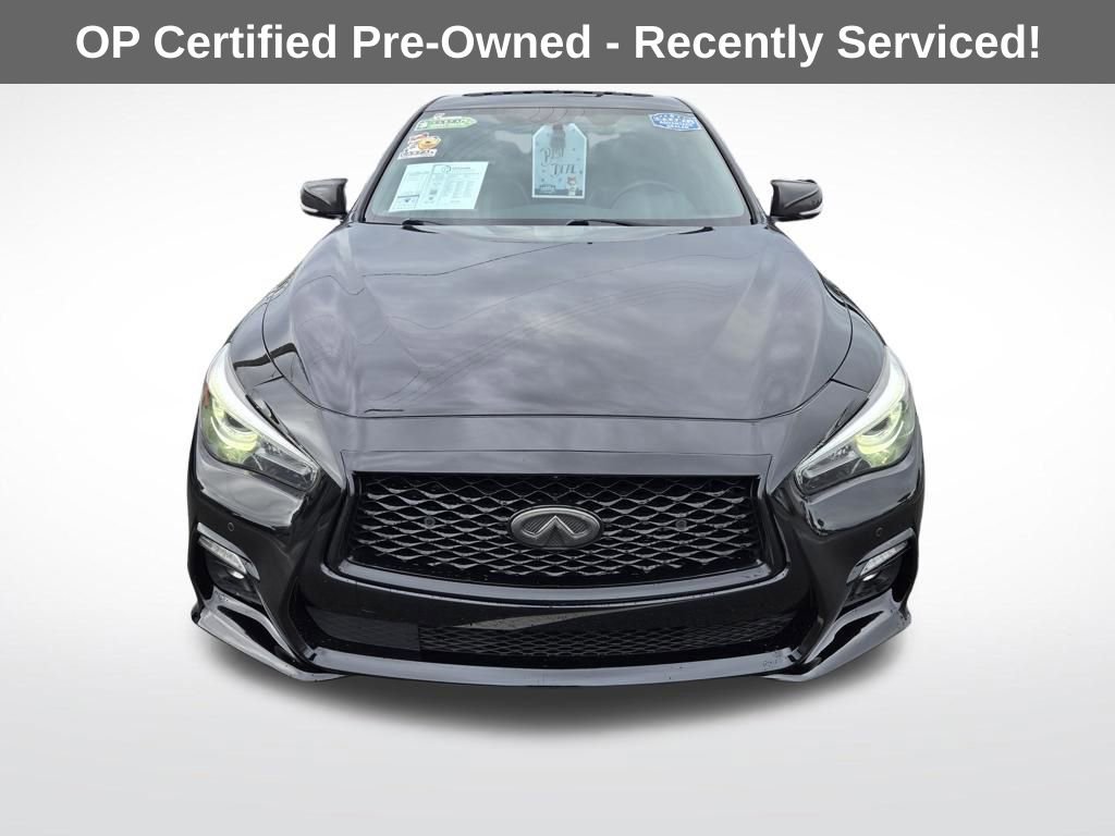 Used 2022 INFINITI Q50 Red Sport 400 image 2