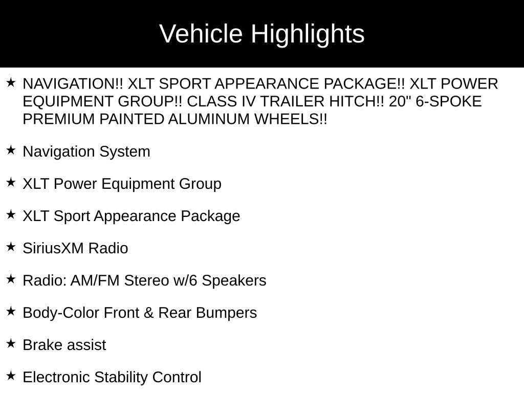 Used 2019 Ford F150 XLT w/ Equipment Group 302A Luxury AWD/4WD image 35