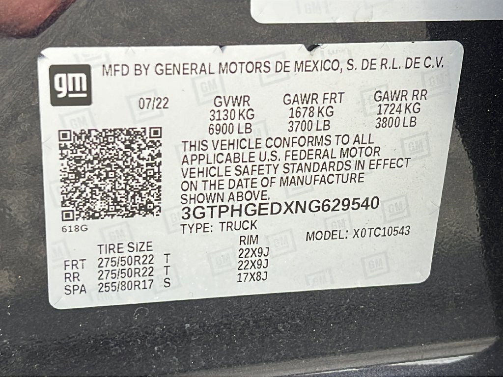 Used 2022 GMC Sierra 1500 Denali w/ Denali Reserve Package RWD image 24