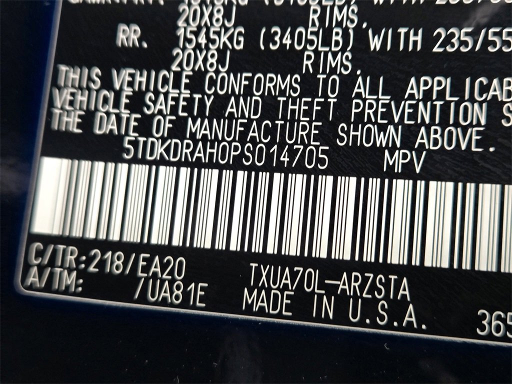 Used 2023 Toyota Highlander XSE image 37