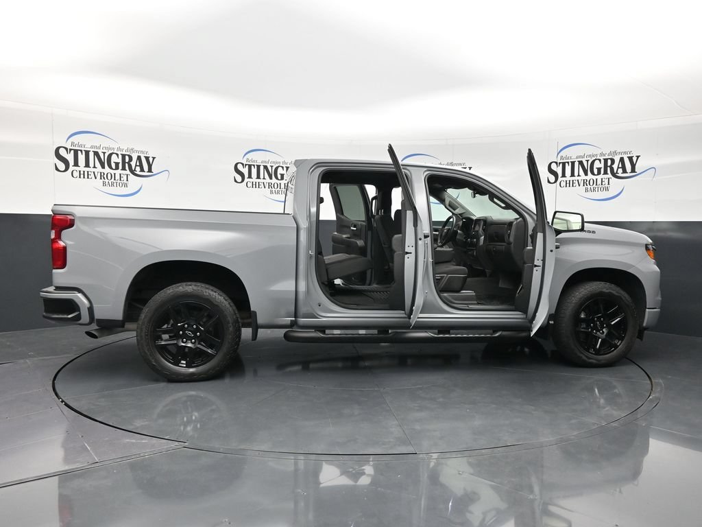 Certified 2024 Chevrolet Silverado 1500 Custom w/ Turbomax Blackout Package RWD image 39