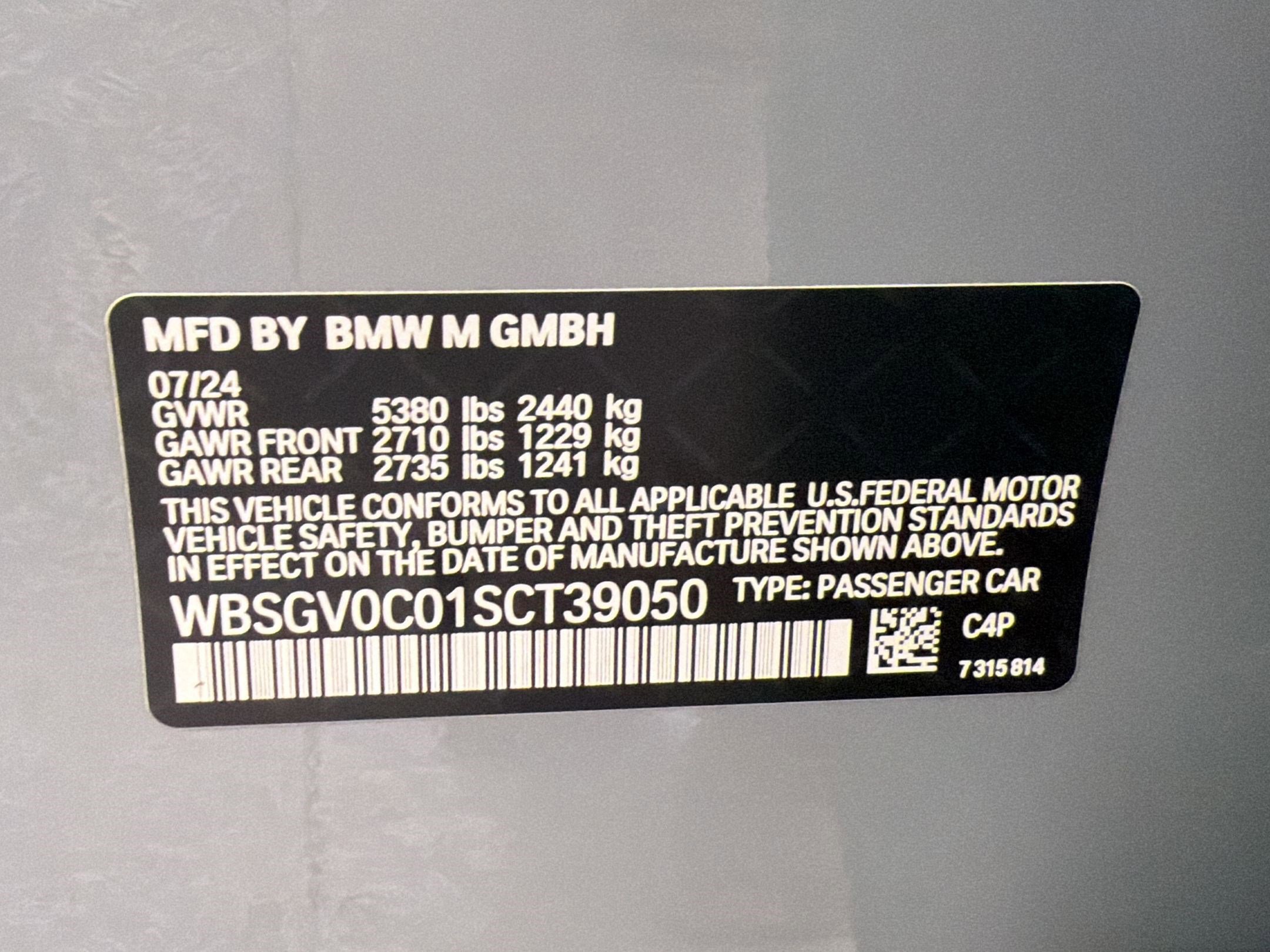 Certified 2025 BMW M8 Competition AWD/4WD image 19