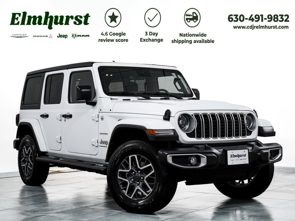 Certified 2024 Jeep Wrangler Unlimited Sahara w/ Technology Group