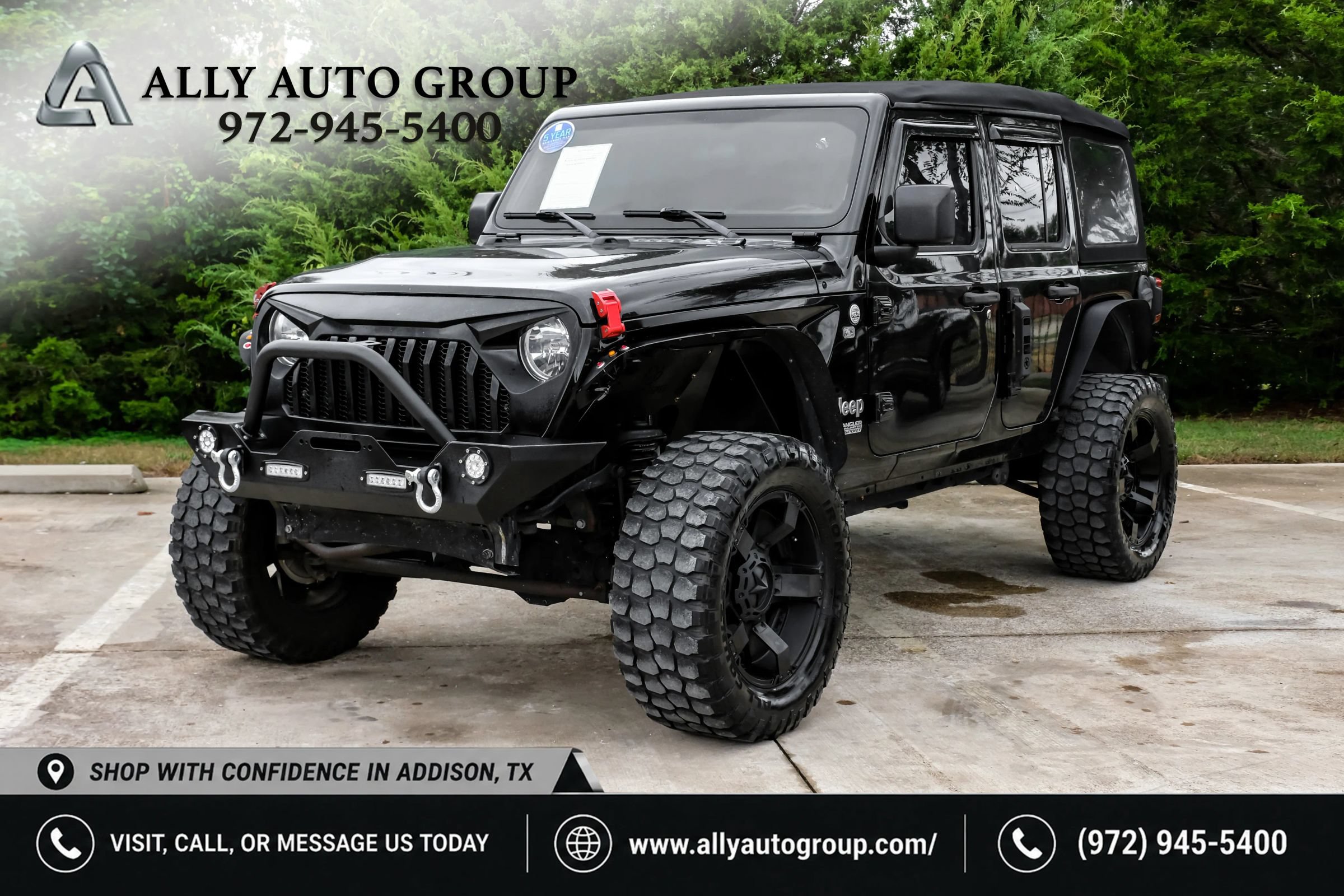 Used 2018 Jeep Wrangler Unlimited Sport S