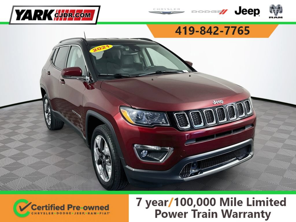 Certified 2021 Jeep Compass Limited