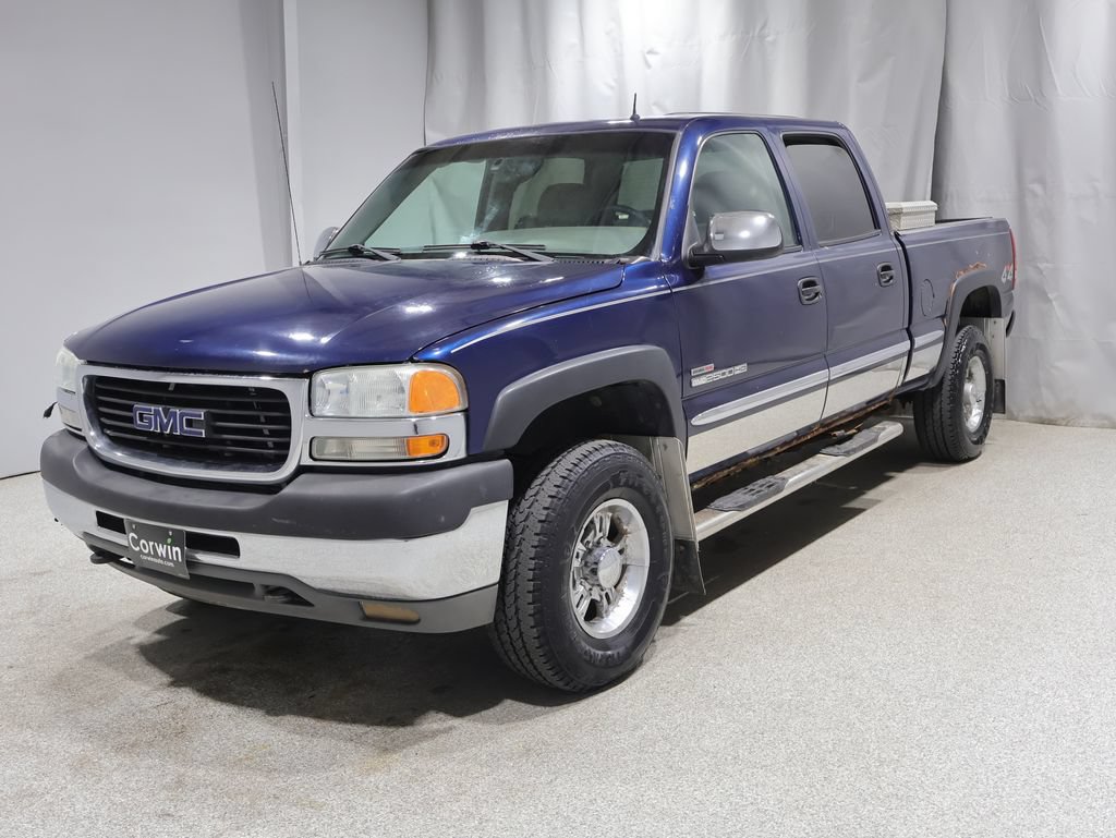 Used 2002 GMC Sierra 2500 4x4 Crew Cab HD w/ SLT Marketing Option Pkg image 7