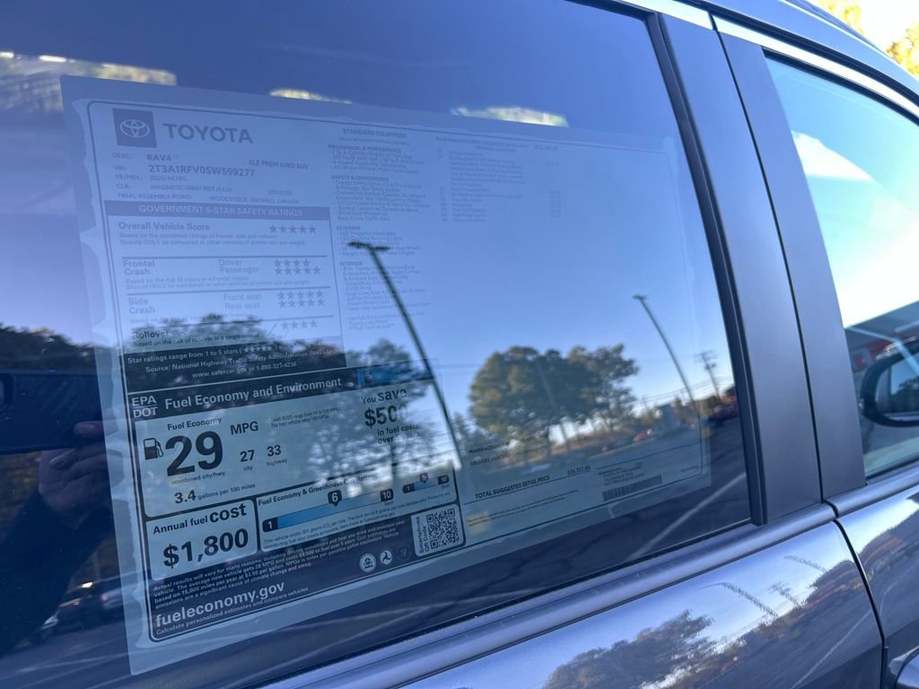 New 2025 Toyota RAV4 XLE Premium image 30