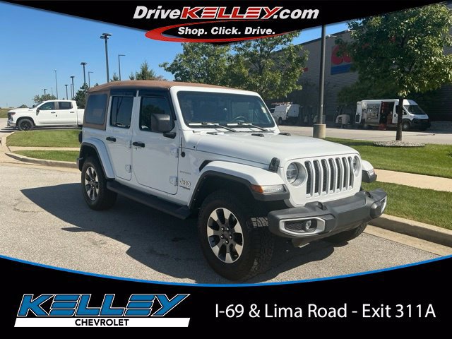 Used 2022 Jeep Wrangler Unlimited Sahara w/ LED Lighting Group AWD/4WD image 1
