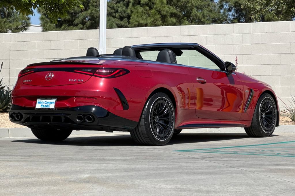 Used 2025 Mercedes-Benz CLE 53 AMG 4MATIC Cabriolet image 7