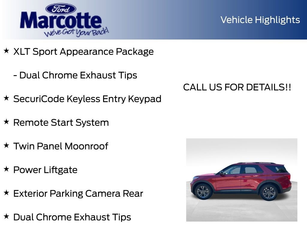 Used 2023 Ford Explorer XLT w/ Equipment Group 202A AWD/4WD image 13