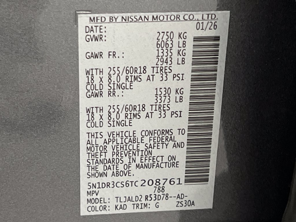 Used 2026 Nissan Pathfinder SL FWD image 77