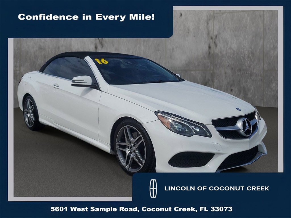 Used 2016 Mercedes-Benz E 400 Cabriolet