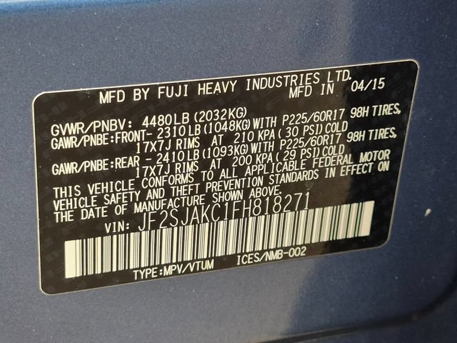 Used 2015 Subaru Forester 2.5i Limited AWD/4WD image 37