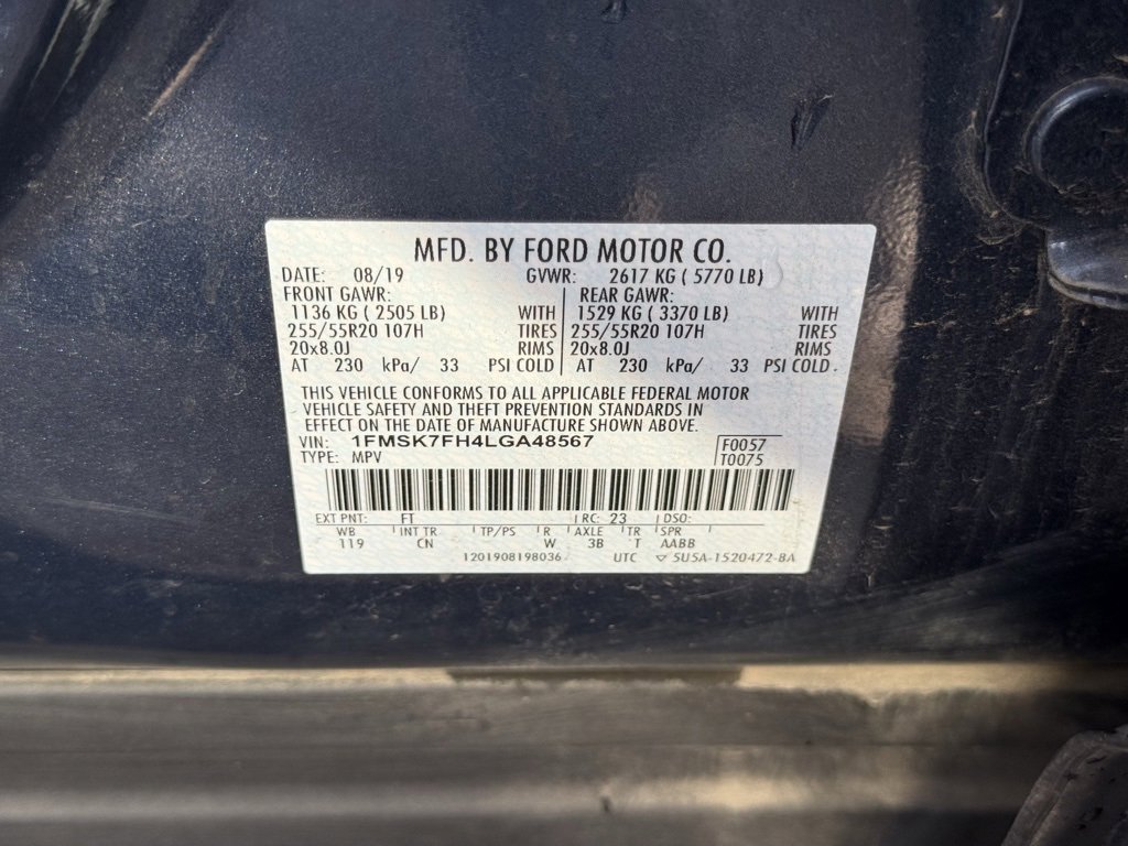 Used 2020 Ford Explorer Limited w/ Class III Trailer Tow Package image 35