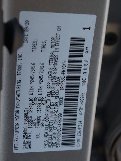 Used 2020 Toyota Tacoma SR w/ SR Convenience Package RWD image 22