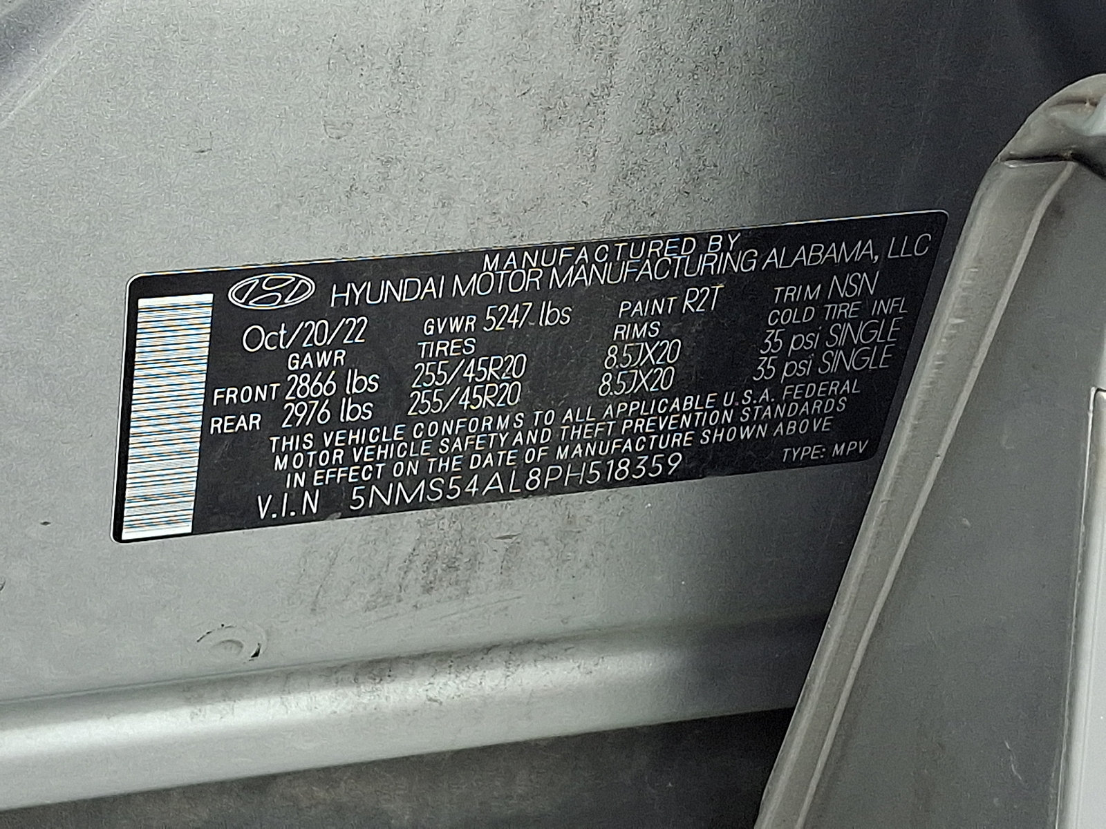 Used 2023 Hyundai Santa Fe Calligraphy w/ Cargo Package FWD image 28