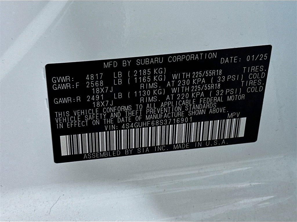 Used 2025 Subaru Crosstrek 2.5i Sport w/ Crosstrek Mirror Package image 26