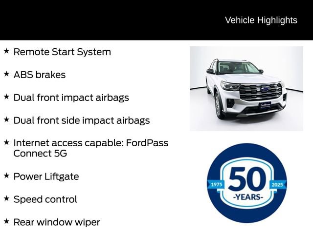 Certified 2025 Ford Explorer Active w/ Active Comfort Package image 26