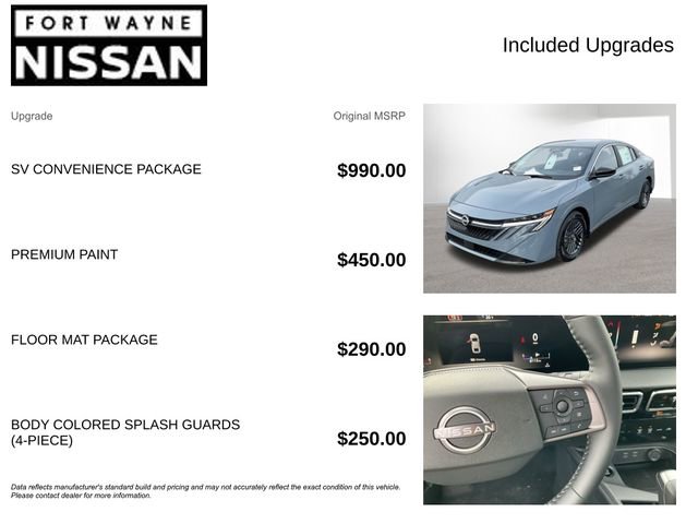 New 2026 Nissan Sentra SV w/ SV Convenience Package image 4