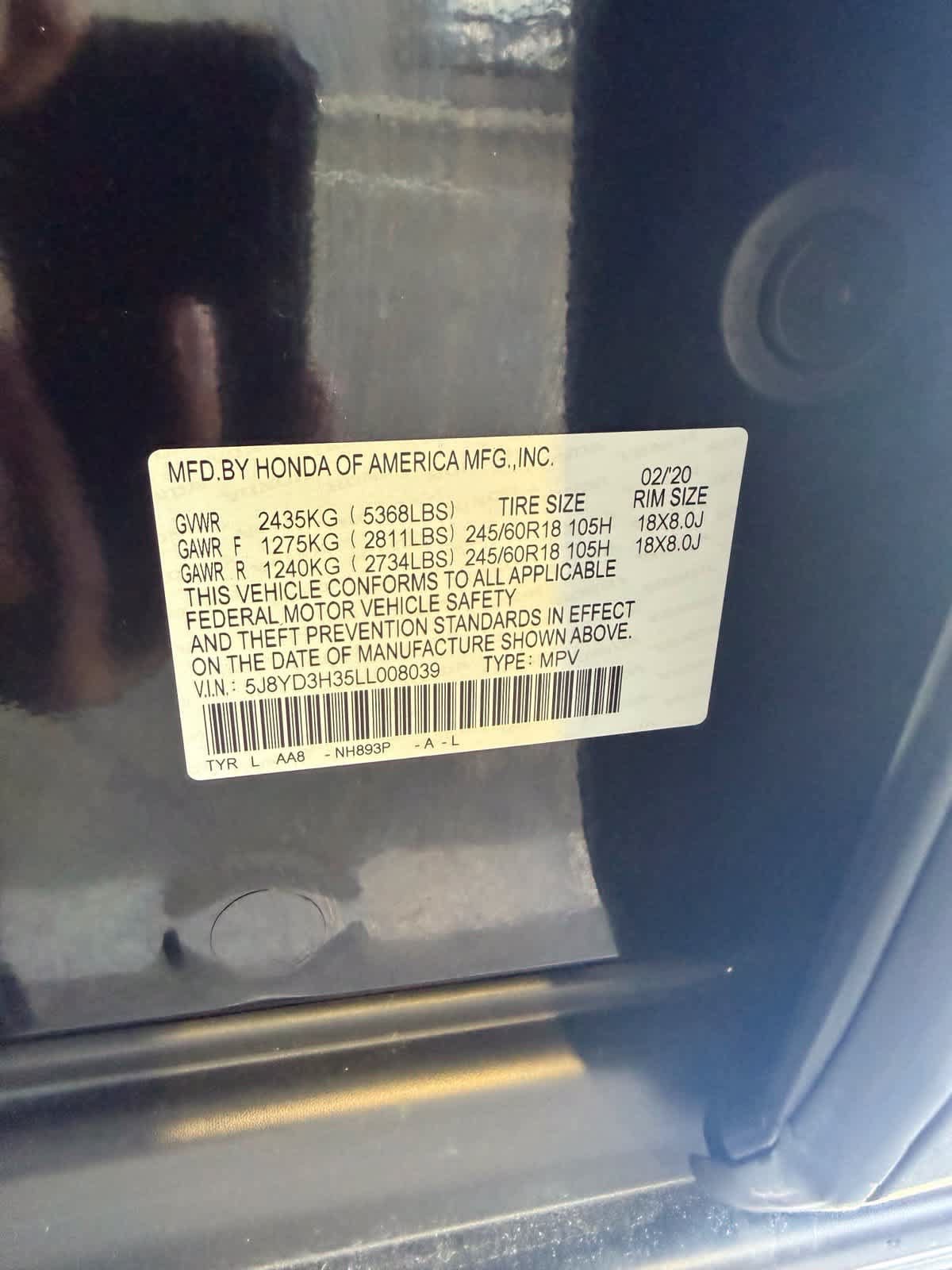 Used 2020 Acura MDX FWD image 20