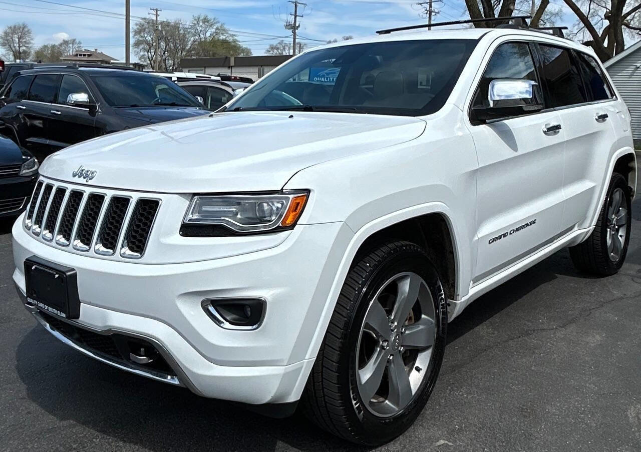 Used 2014 Jeep Grand Cherokee Overland w/ Advanced Technology Group AWD/4WD image 2