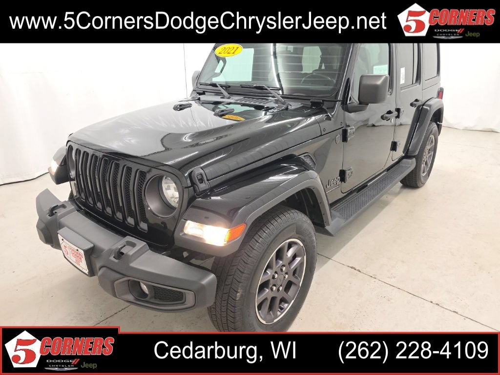 Used 2021 Jeep Wrangler Unlimited Sport AWD/4WD image 1