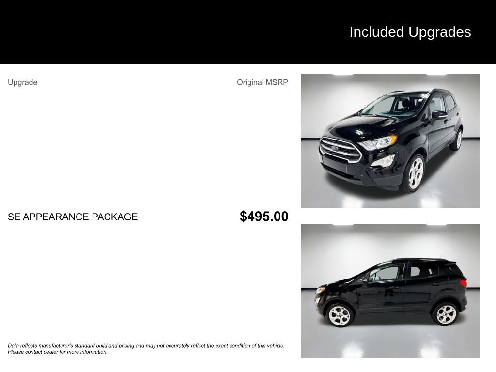 Used 2021 Ford EcoSport SE w/ SE Appearance Package AWD/4WD image 7