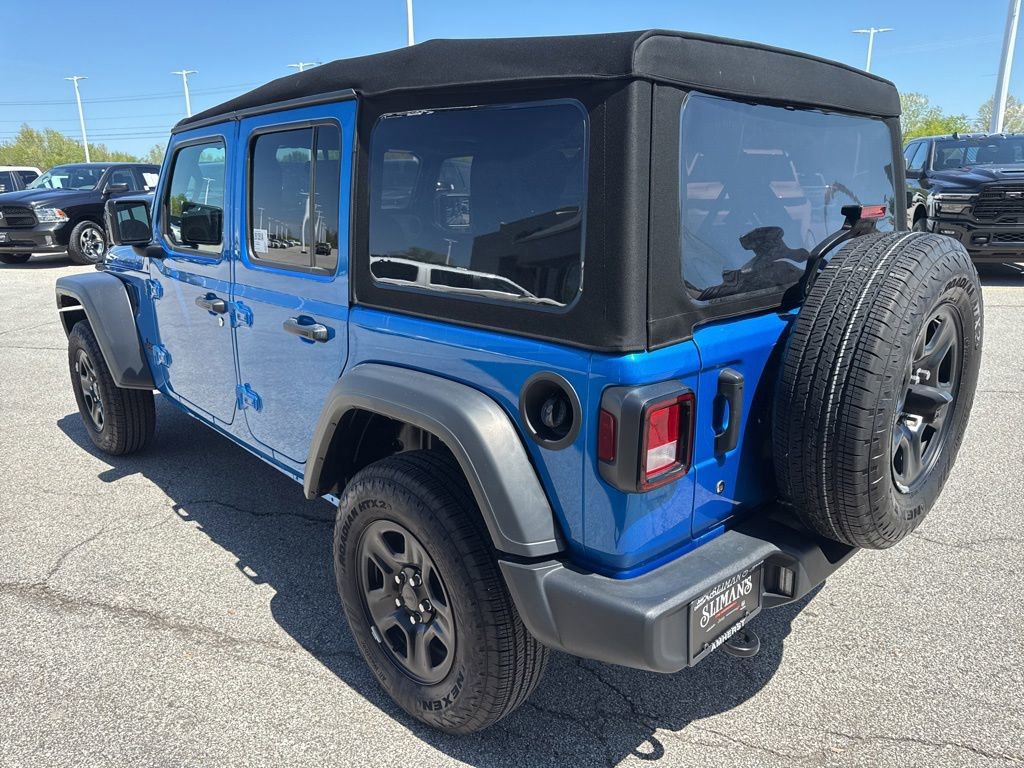 Used 2024 Jeep Wrangler Unlimited Sport AWD/4WD image 7